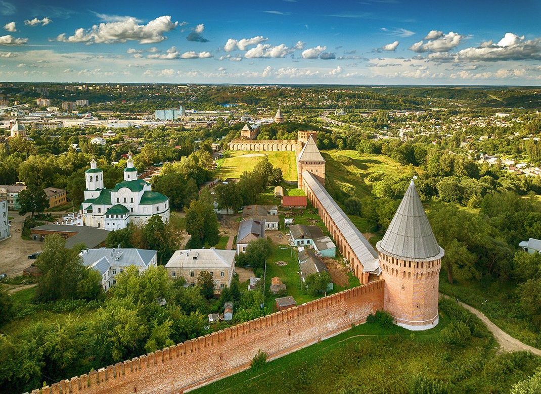 Соборный холм в Смоленске