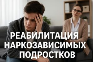 Реабилитация наркозависимых подростков